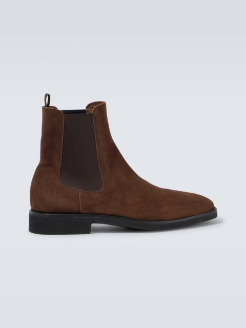 Suede Chelsea boots