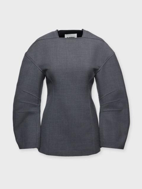 Sweater Jil Sander Crew Neck Beige