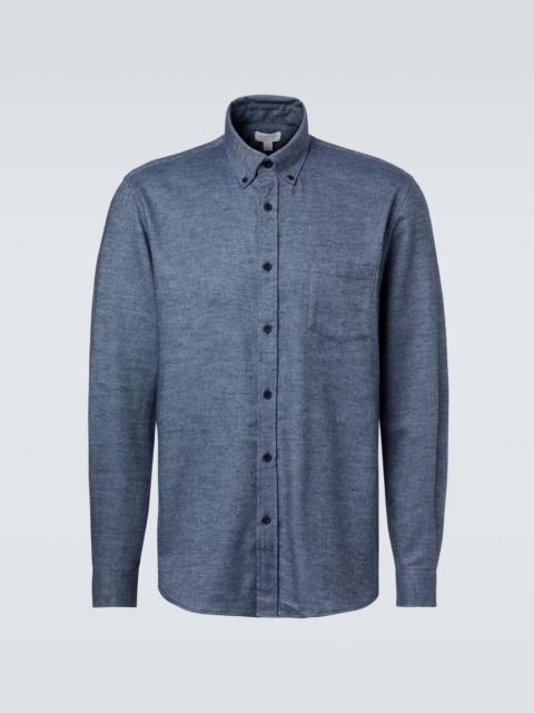 Cotton flannel shirt