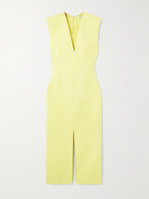 Wool-blend Midi Dress