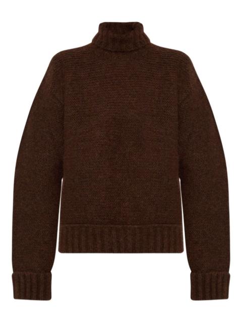 roll-neck sweater