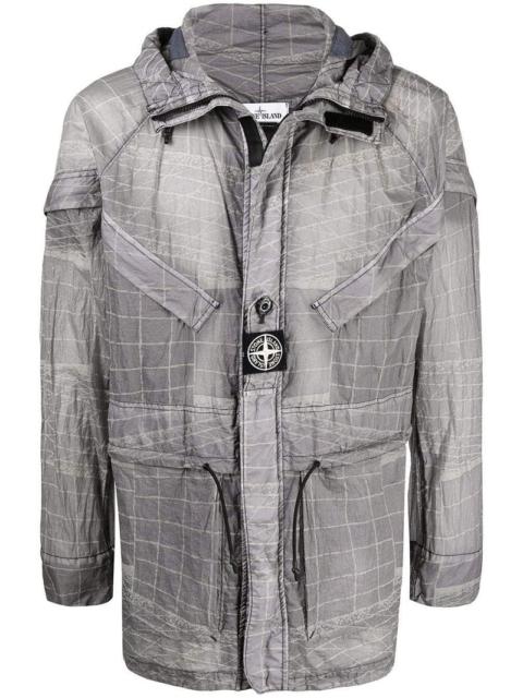 STONE ISLAND Hooded Parka Jacket Grey