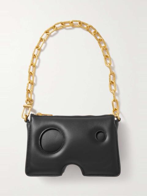 Burrow 20 cutout leather shoulder bag