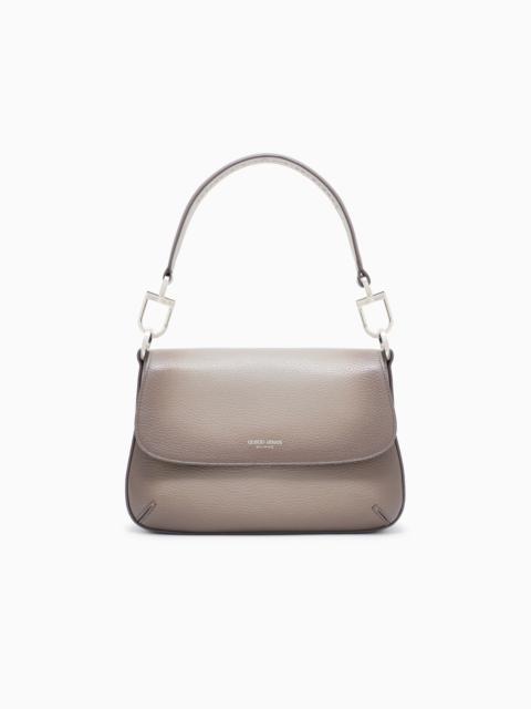 SMALL LA PRIMA SOFT BAG IN GRADIENT PEBBLED CALFSKIN