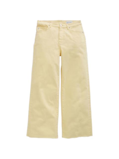 Saige wide-leg crop jeans