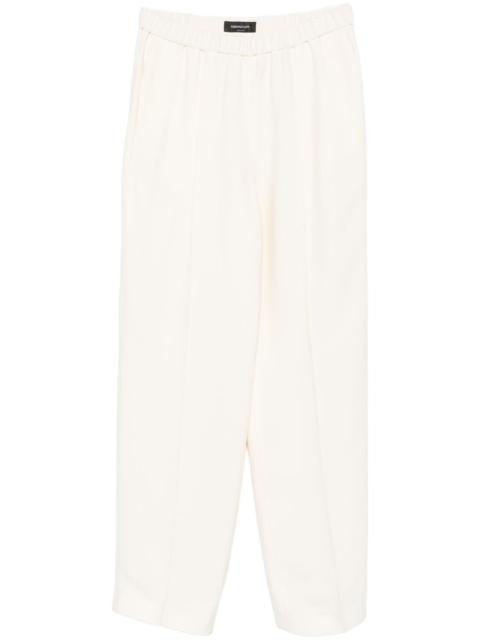 elasticated-waistband trousers