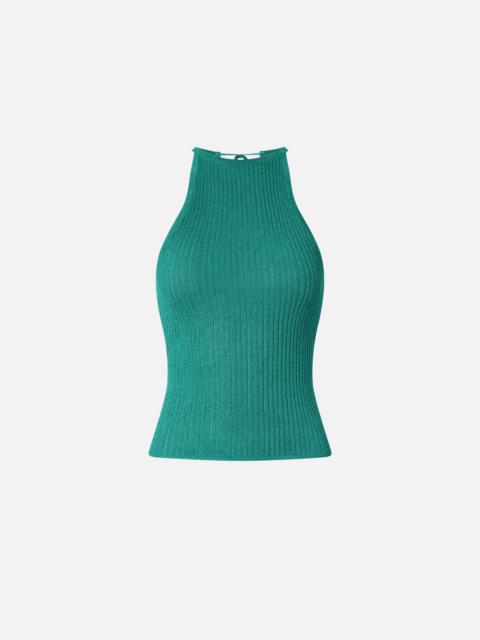 OFF-THE-SHOULDER TOP WITH NECK FASTENING