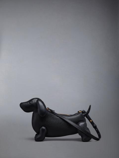 HECTOR BAGUETTE BAG IN PEBBLE GRAIN