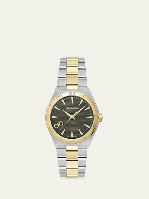 Vega Upper East 28MM Two Tone Bracelet Watch