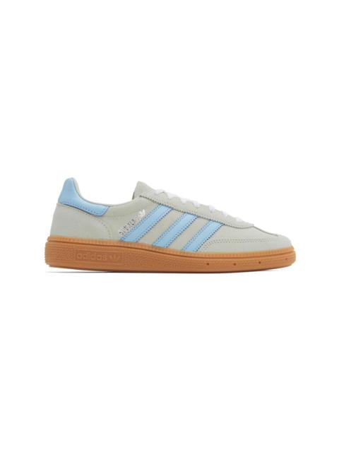 Gray & Blue Handball Spezial Sneakers