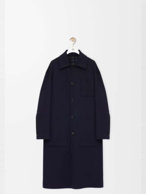 Coat in wool and cashmere