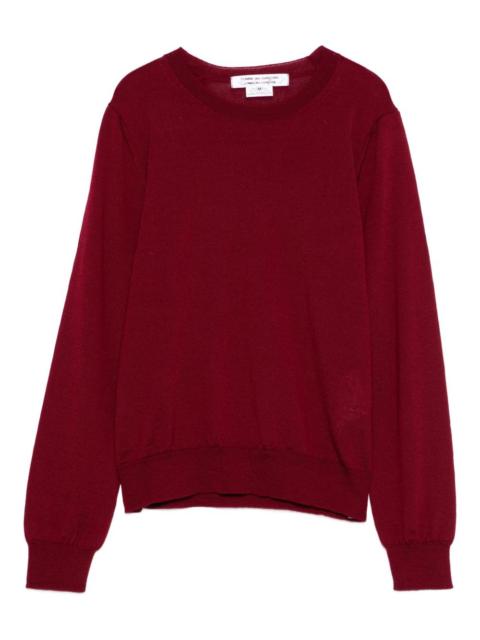 wool crew-neck sweater