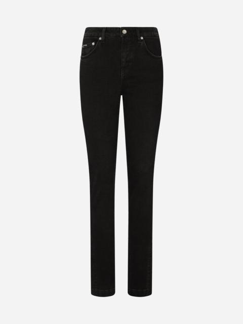 Washed denim Girly jeans