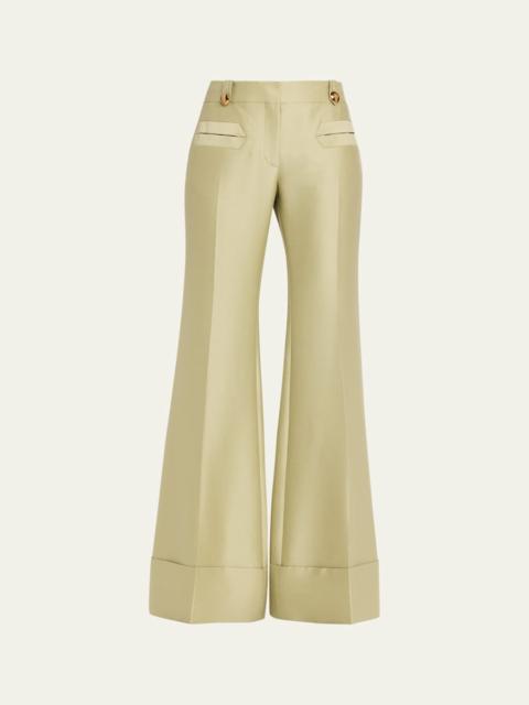 Rebellion Low-Rise Flare Pants