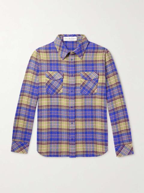 Checked Cashmere Shirt