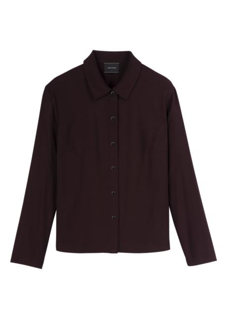 Shirt Burgundy - Crepe