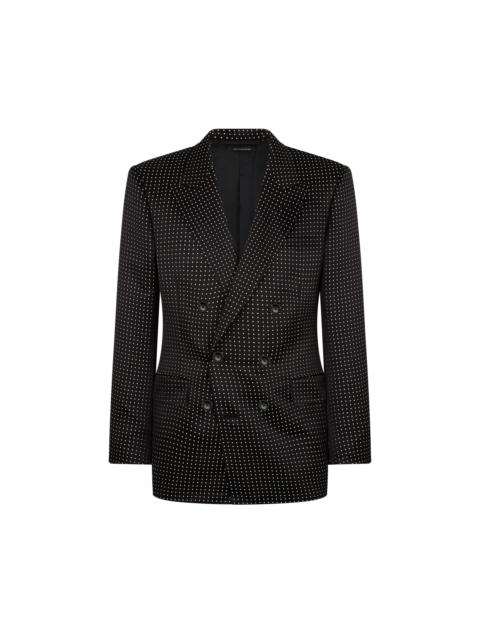 DUCHESSE POLKA DOT JACQUARD JACKET