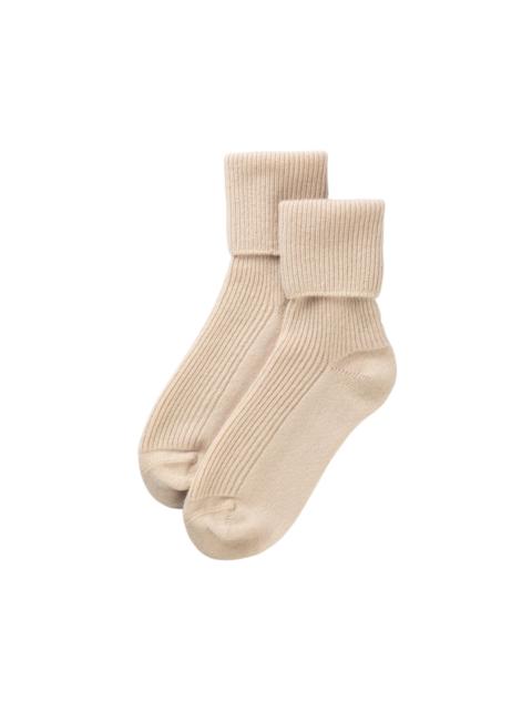 Women's Natural Cashmere Lounge Socks
