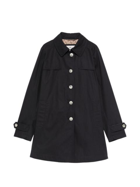 single-breasted coat