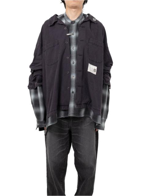 Layered Long Sleeve Shirt