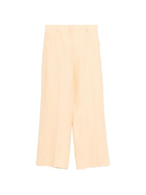 pleated trousers