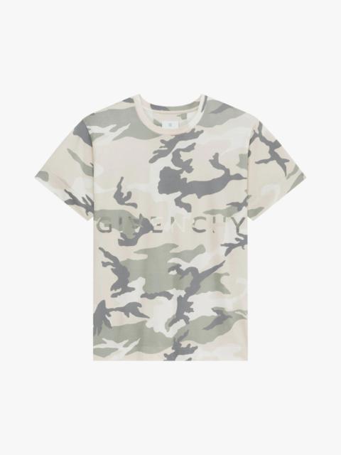T-SHIRT IN GIVENCHY 4G CAMO JERSEY