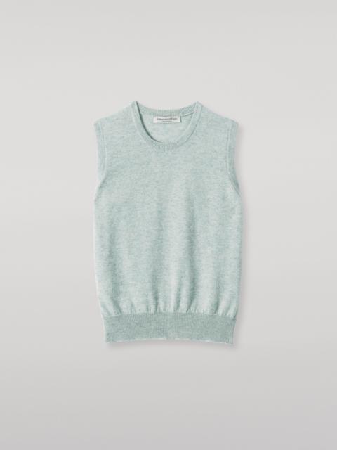 Iris Light Green Classic Cashmere Tank