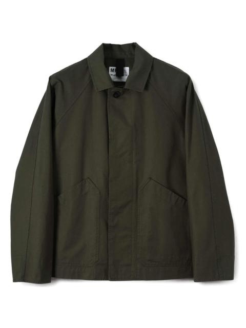 MHL Raglan Jacket Compact Cotton Canvas Uniform 'Green'