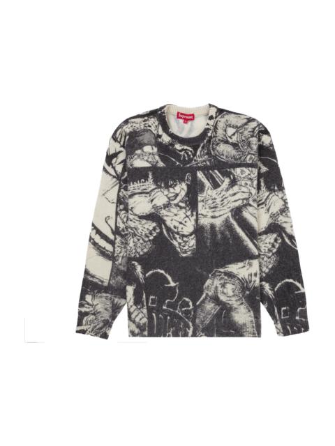Supreme The Crow Sweater White