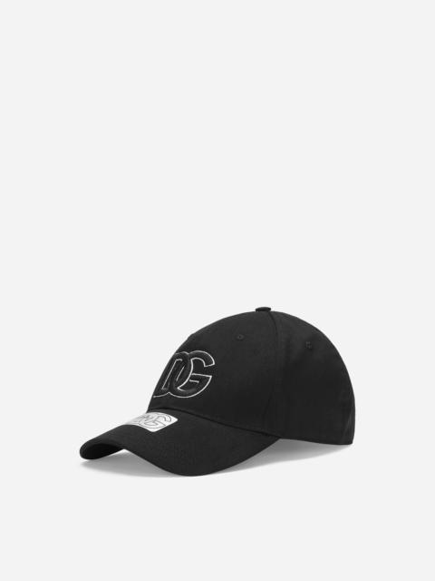 Cotton baseball cap with DG embroidery