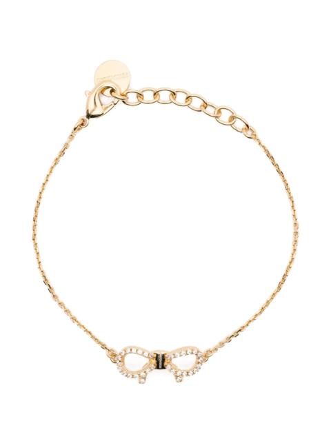 Ferragamo Vara Bow Crystal-embellished Bracelet