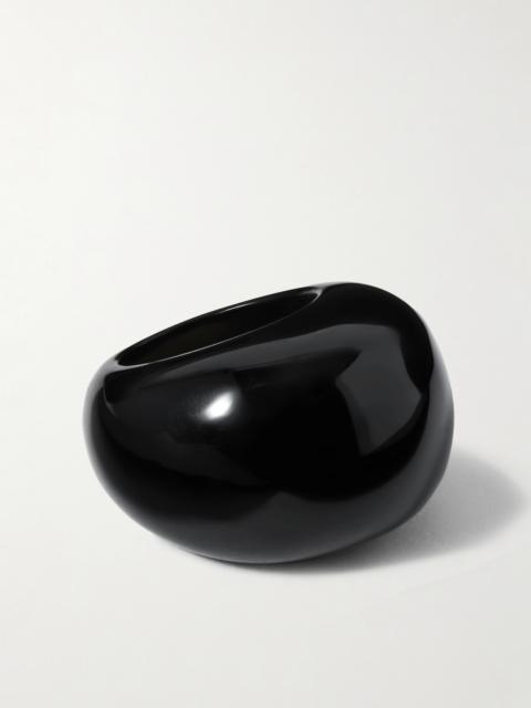 Donut Onyx Ring