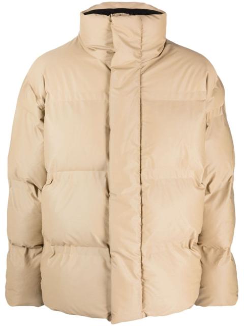 funnel-neck padded jacket