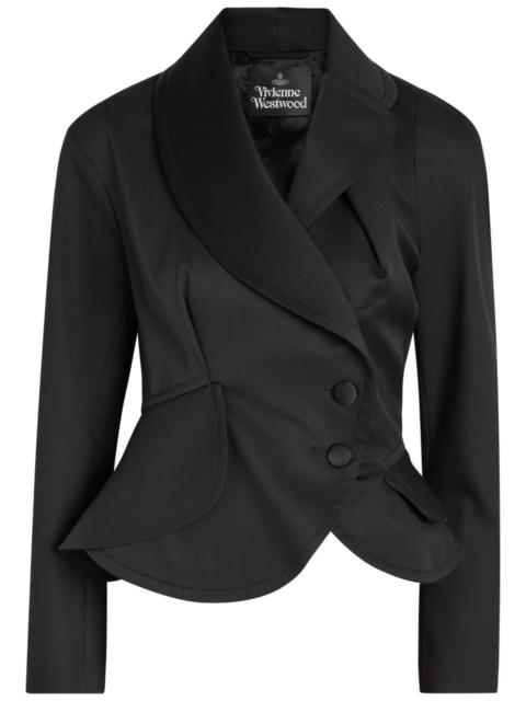 Vivienne Westwood Stormy Wool Wrap Jacket