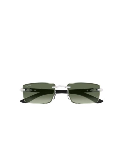 rectangle-frame sunglasses