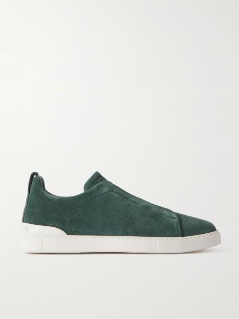 Triple Stitch™ Suede Slip-On Sneakers Green