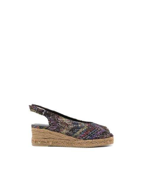 open-toe slingback sandals