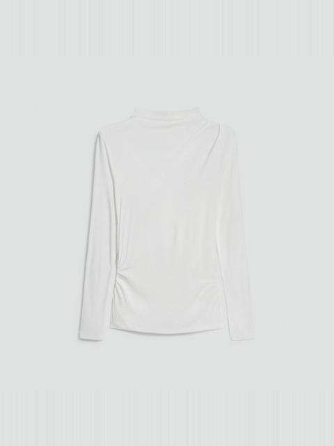 Mock Neck Top in Soft Rib