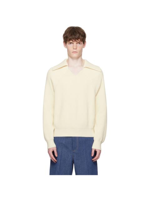 Off-White English Rib Sweater