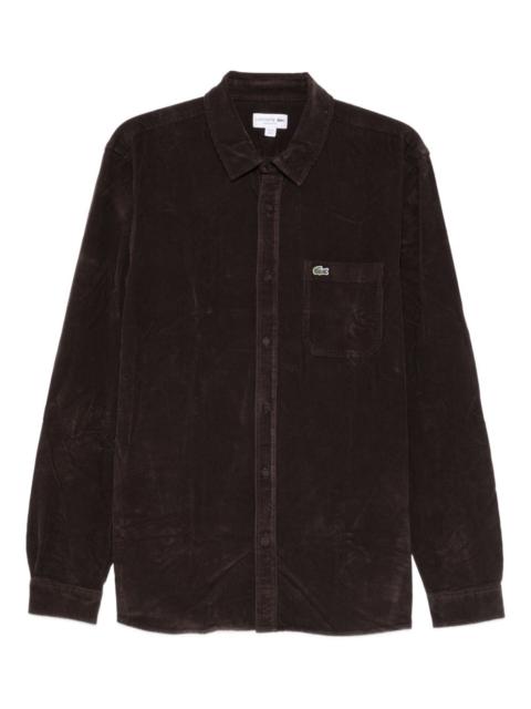 pocket corduroy shirt