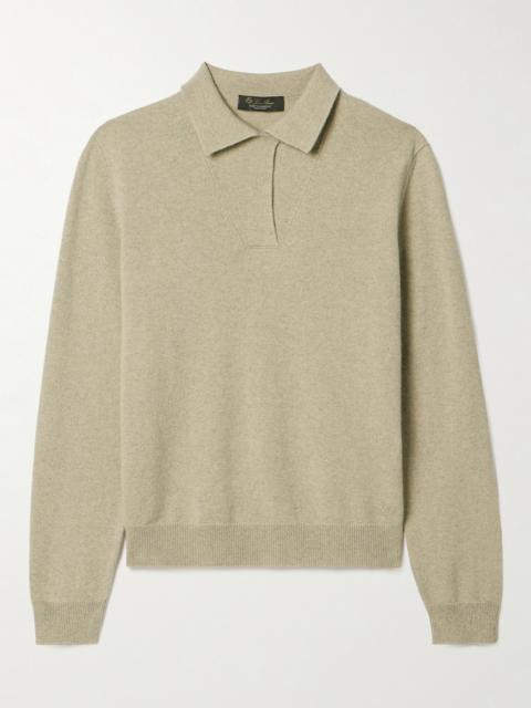 Cashmere Polo Sweater