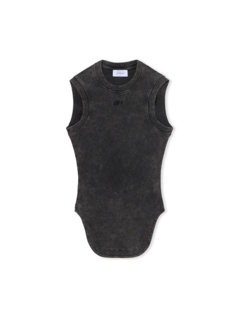 Off Stamp Rib Kat Top