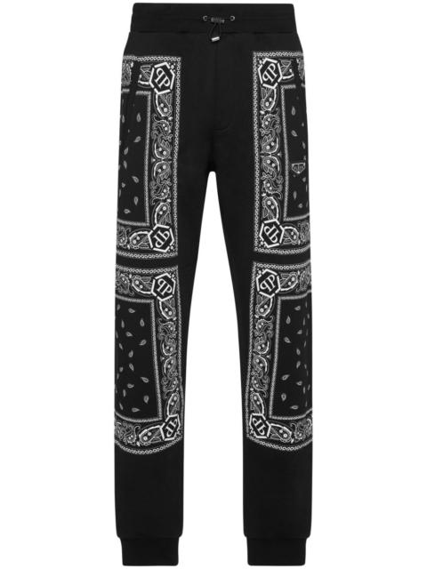 paisley-print trousers