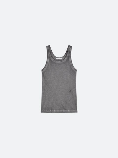 GARMENT-DYED RACER TANK