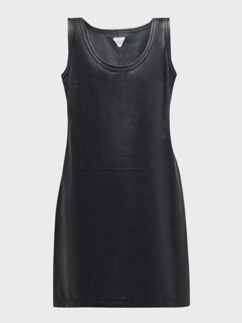 Nappa Leather Mini Tank Dress