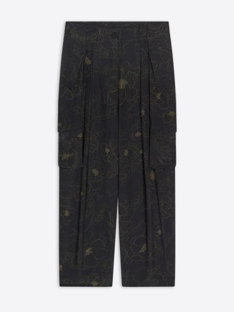 SILK WORKWEAR PANTS