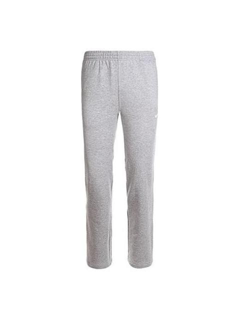 Nike logo casual straight tube lose pants 'Grey' 637914-063