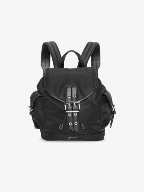 BLACK SMALL BUCKY NYLON BACKPACK