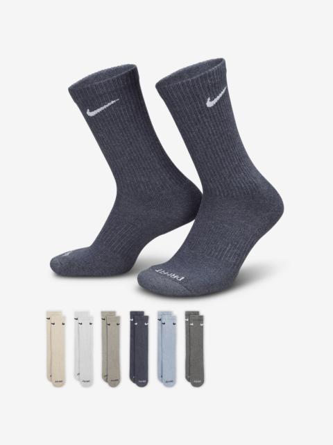 Nike Everyday Plus Cushioned Training Crew Socks (6 Pairs)