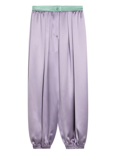 silk trousers